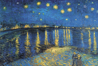 Starry Night over the Rhône by Vincent van Gogh, 1888. Image: Time Life Pictures/Getty Images