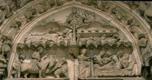 south portal tympanum