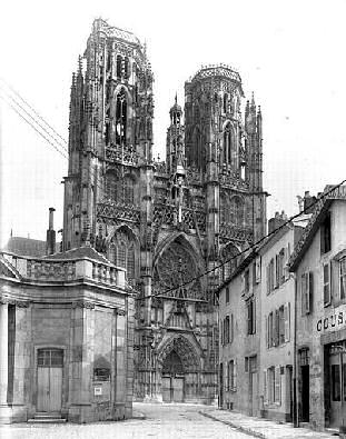 West facade, Cathedrale Saint-Etienne de Toul