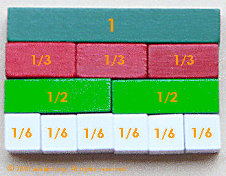 cuisenaire rods fractions