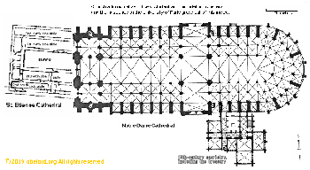 notre dame de paris cathedral plan