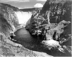 Hoover dam 1942, photo:  Ansel Adams