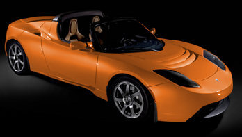 Tesla Roadster electric car