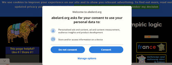 google cookie consent box (60% size)