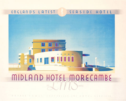 The Midland Hotel - LMS advertising. Image: © NRM / Science and Society Picture Library