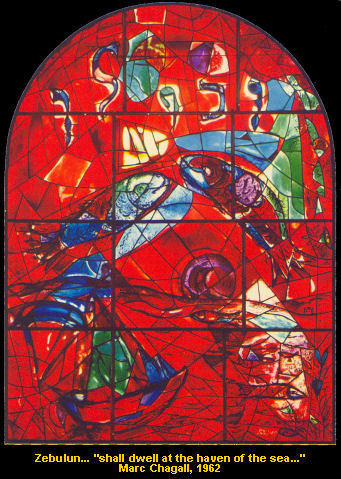 Zebulun by Marc Chagall  [1961]