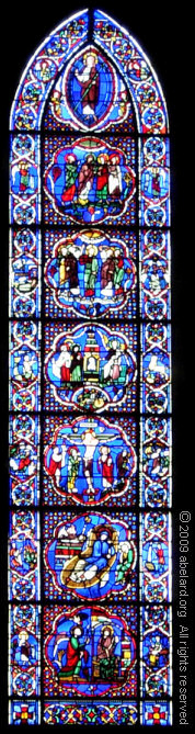 Panel showing the history of the Redemption, twelfth century