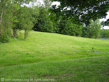 'Downs' and woods at Dunes aire, A62