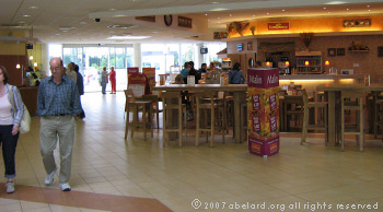  interior view at the aire de Garonne