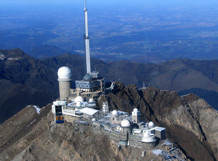 Modern view of the Pic du Midi Observatory. Source: not known