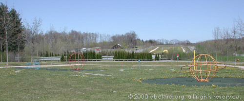 Astronomy play area at Pic du Midi aire, A64