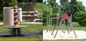 children's play areas 