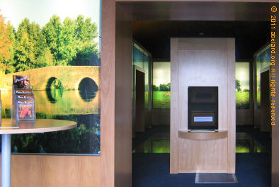 interior, display tunnel, aire du Poitou-Charente