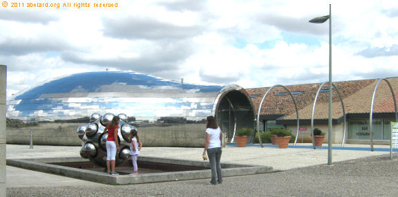 general view, display tunnel, aire du Poitou-Charente