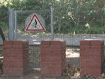 Gate to the Canal du Midi and footpath