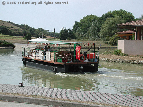 canal boat trips are available from next to the shop building