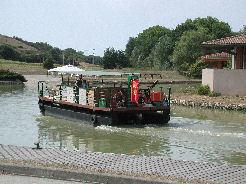 cana lboat trips are available from next to the shop building