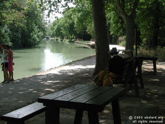 The Canal du Midi at Renneville aire
