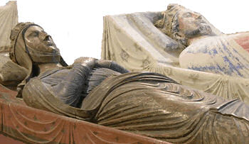 Tombs of Richard I and Isabella, wife of John