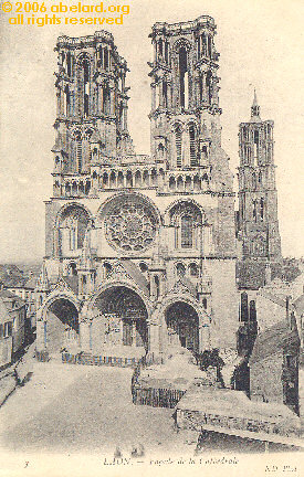 West facade of Laon cathedral