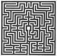 Maze in Abbaye Saint-Berin de Saint-Ormer