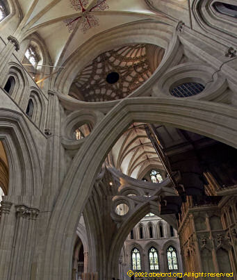 The scissor arches at Wells Cathedral