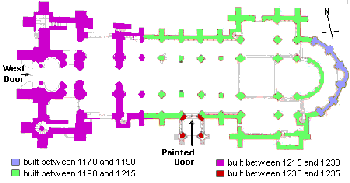 lausanne cathedral plan