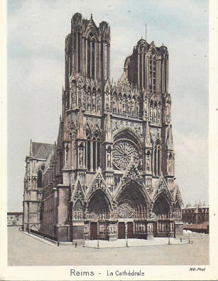 West front, Notre Dame de Reims