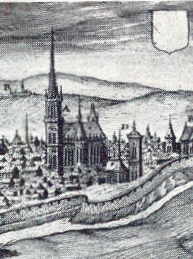 Senlis cathedral in th 16th century