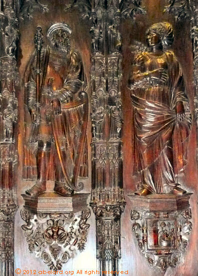 Carvings in the Auch cathedral choir