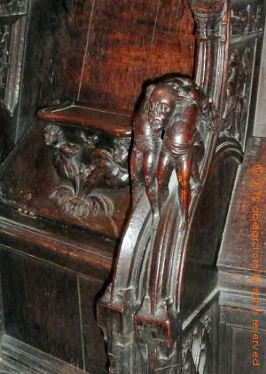 Carvings in the Auch cathedral choir