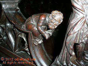 Carvings in the Auch cathedral choir