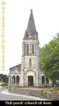 'Flat-pack' church at Arue