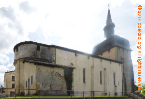 Fortified church at Magescq