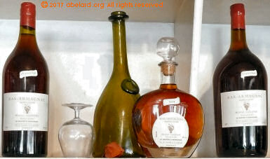 bottles of Armagnac