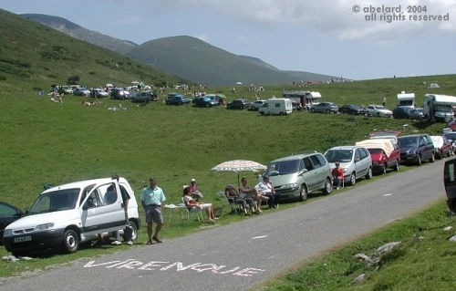 How to encourage Richard Virenque, predicted winner of the spotty jersey for the seventh time.