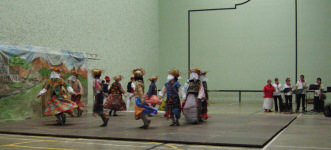 Basque dancing at Hasparren.