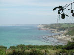 Looking north from the Hendaye coast.