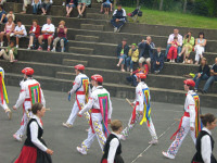Festival dancers at Souraide.