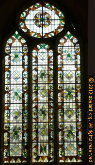 Stained glass in the church at Saint-Georges d’Oleron