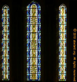 Stained glass in the church at Saint-Georges d’Oleron