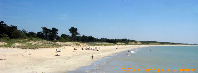 Sand, sea and sun at a random Ile de Ré beach