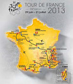 Tour de France route 2013