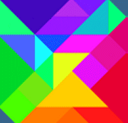 Tangram 17 - Colour Wheel by abelard