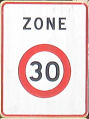 30km speed zone