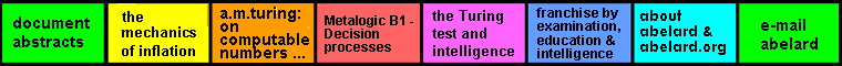 navigation bar ( eight equal segments) on 'computing machinery and intelligence - a.m. turing, 1950'
  page